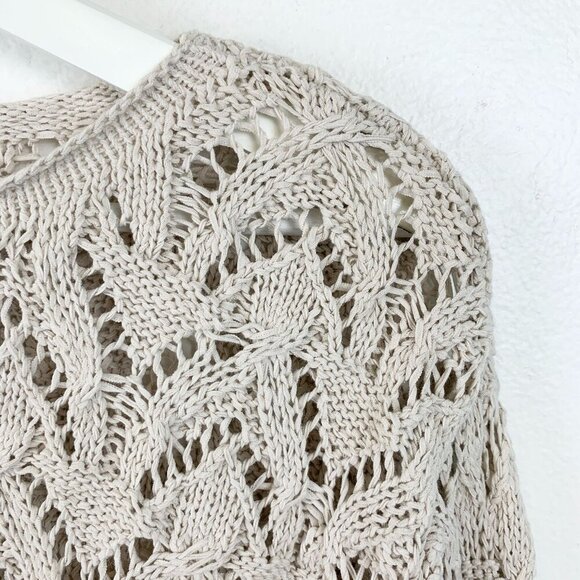 NEW Velvet Ds Cotton Tape Sweater Size S - Picture 9 of 10